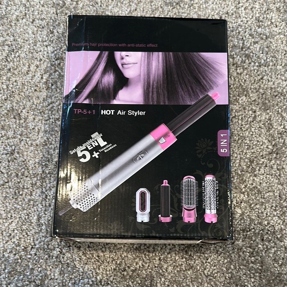 Sleek Pink and Silver Hair Tools for Smooth Styling